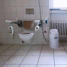 WC für alle Bräustüberl  Kloster Andechs Foto1