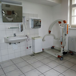 WC für alle Bräustüberl  Kloster Andechs Foto0