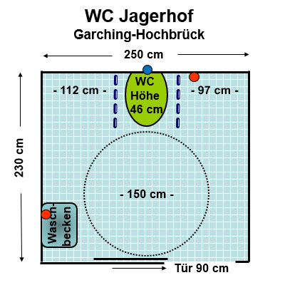 WC Jagerhof Garching-Hochbrück Plan