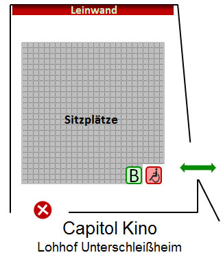 Capitol Kino Platz Plan