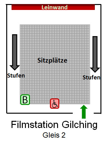 Filmstation Gilching Gleis 2 Platz Plan
