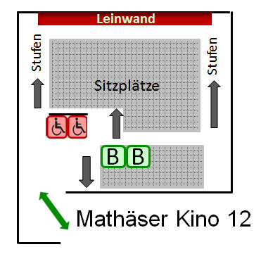 Mathäser Kino 12 Platz Plan