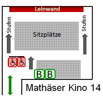 Mathäser Kino 14 Platz Plan