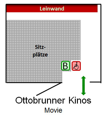 Ottobrunner Kinos Movie Platz Plan