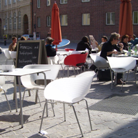 Café Exponat im jüdischen Museum Foto0