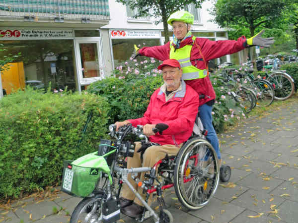Gemeinsam unterwegs Adolf und Ilse Wich