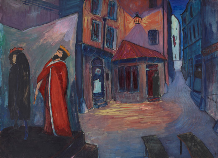 Museo Comunale d'Arte Moderna, Ascona/Lenbachhaus Tragische Stimmung, 1910, Marianne Werefkin