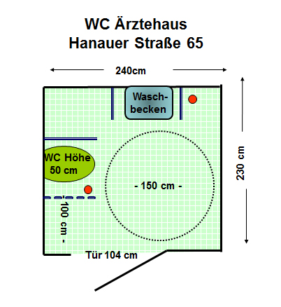 Hanauer Str. 65, 80993 München WC Plan