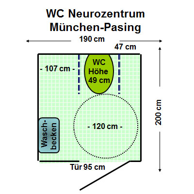 Kaflerstr. 8, 80241 München WC Plan