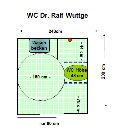 Karlsplatz 3, 80335 München WC Plan