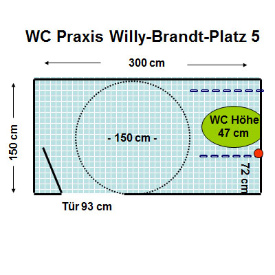 Willy-Brandt-Platz 5, 81829 München WC Plan