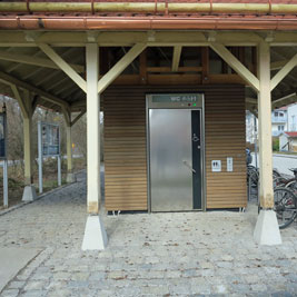 WC Bahnhof Bernried Foto0