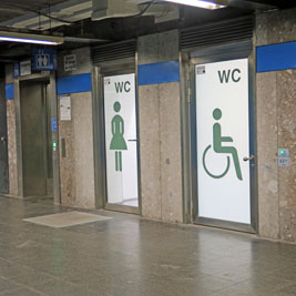 WC U- Bahnhof Goetheplatz