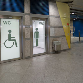 WC U- Bahnhof Großhadern Foto0
