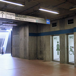 WC für Alle U- Bahnhof Harras Foto0