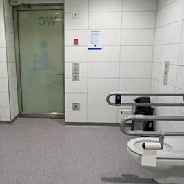 WC für Alle U- Bahnhof Thalkirchen Foto1