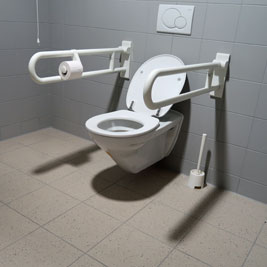WC für Rollstuhlfahrer geeignet