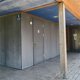 WC Aussegnungshalle, Neubiberg Foto1