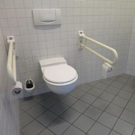 WC alt JugendKulturhaus Gleis 1 Lohhof Foto0