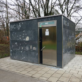 WC Grünanlage Valpichler- Ecke Von-der-Pfordten-Straße Foto0