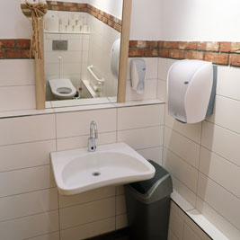 WC Gasthof Jägerwirt Aufhofen Foto0