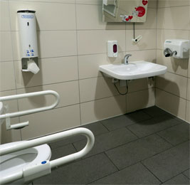 WC Kaufland München Berg am Laim Foto2