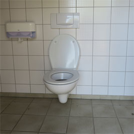 WC Schlosswirtschaft  Mariabrunn, Röhrmoos Foto1