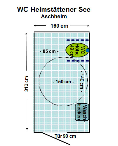 WC Heimstettener See Aschheim Plan