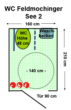 WC Feldmochinger See Plan