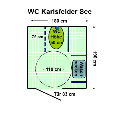 WC Karlsfelder See Plan