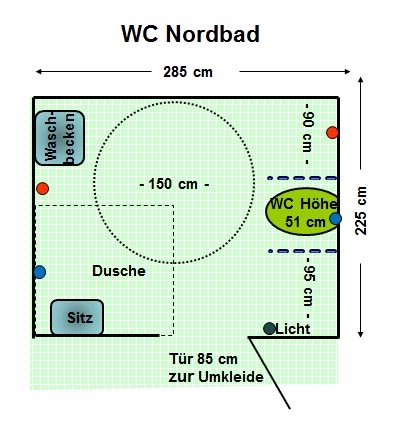 WC Nordbad Plan