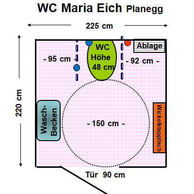 WC Maria Eich, Planegg Plan