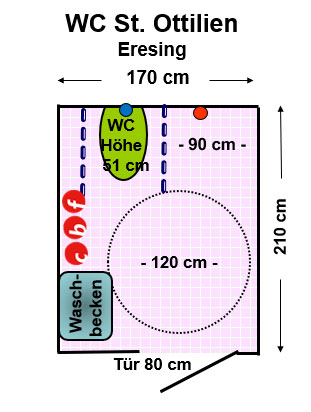 WC St. Ottilien Plan