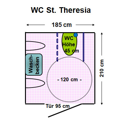 WC St. Theresia Plan