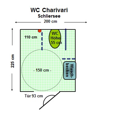 WC Charivari Schliersee Plan