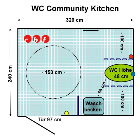 WC Community Kitchen Perlach Plan