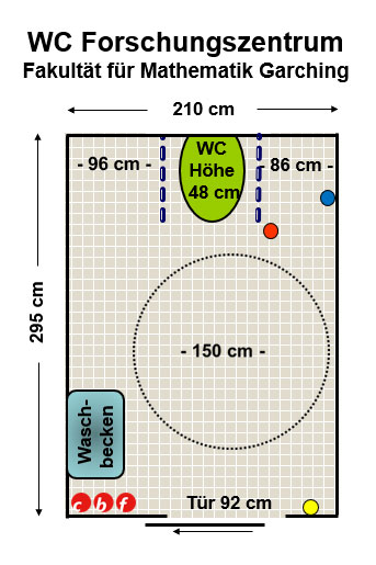 WC Garching Forschungszentrum Fakultät Mathematik und Informatik Plan
