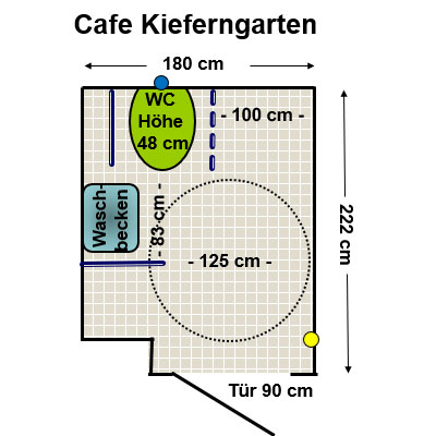 WC Café Kieferngarten BRK Plan