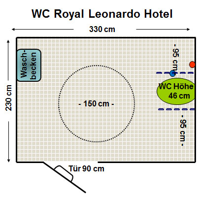 WC Royal Leonardo Hotel Plan