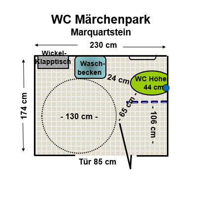WC Märchenpark Marquartstein Plan