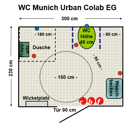 WC Munich Urban Colab EG Plan