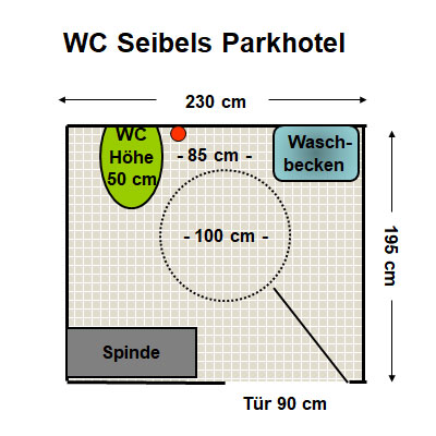 WC Seibels Parkhotel Plan