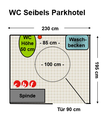 WC Seibels Parkhotel Plan