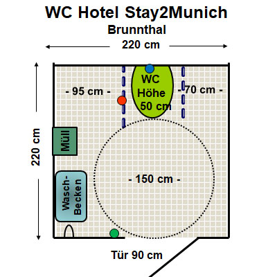 WC Stay2Munich, Brunnthal Plan