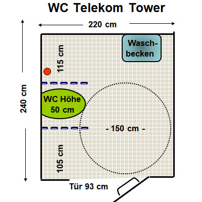 WC Telekom Tower Plan