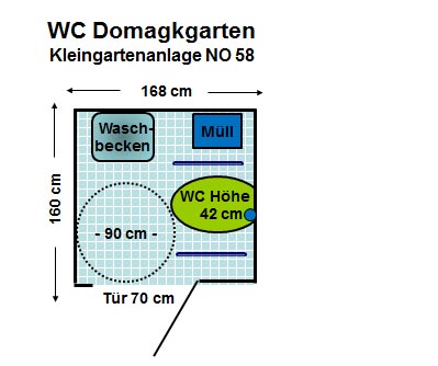 WC Domagk-Garten Plan