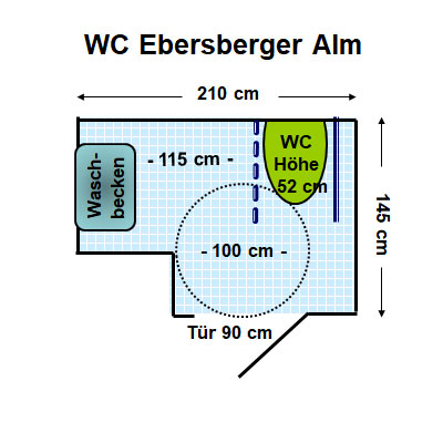 WC Ebersberger Alm Plan