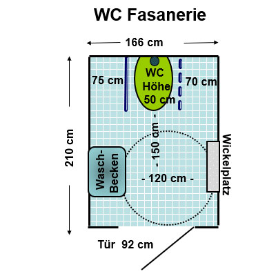 WC Fasanerie Plan