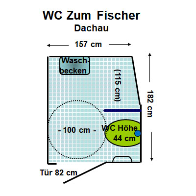 WC Zum Fischer, Dachau Plan