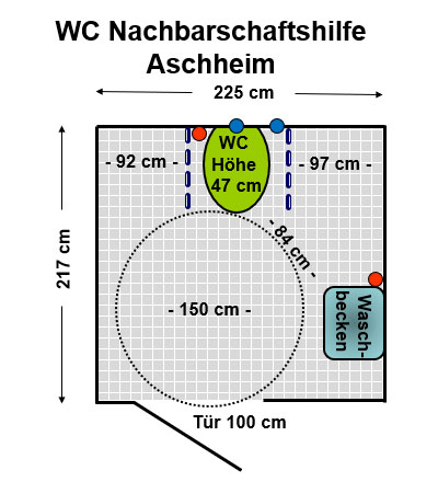 WC Nachbarschaftshilfe Aschheim Plan